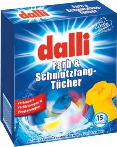 Dalli prací ubrousky proti zabarvení prádla, 15 ks