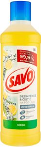 Savo dezinfekce a čistič na podlahy Citrón 1 l