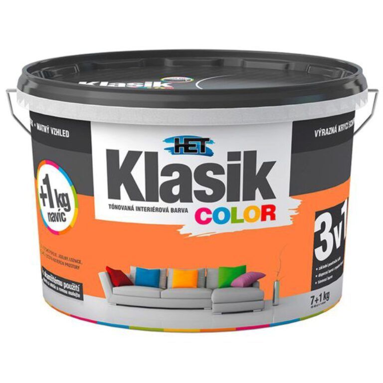 Het Color Klasik oranž pastelový 7+1 kg 0747                          