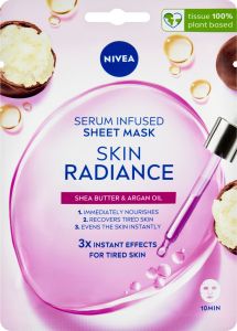 Nivea Skin Radiance rozjasňující textilní maska, 1 ks