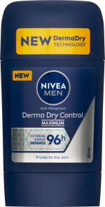 Nivea Men antiperspirant Derma Dry Control tuhý, 50 ml