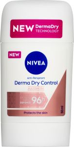 Nivea Derma Dry Control tuhý antiperspirant, 50 ml