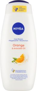 Nivea Orange & Avocado Oil pečující sprchový gel, 500 ml
