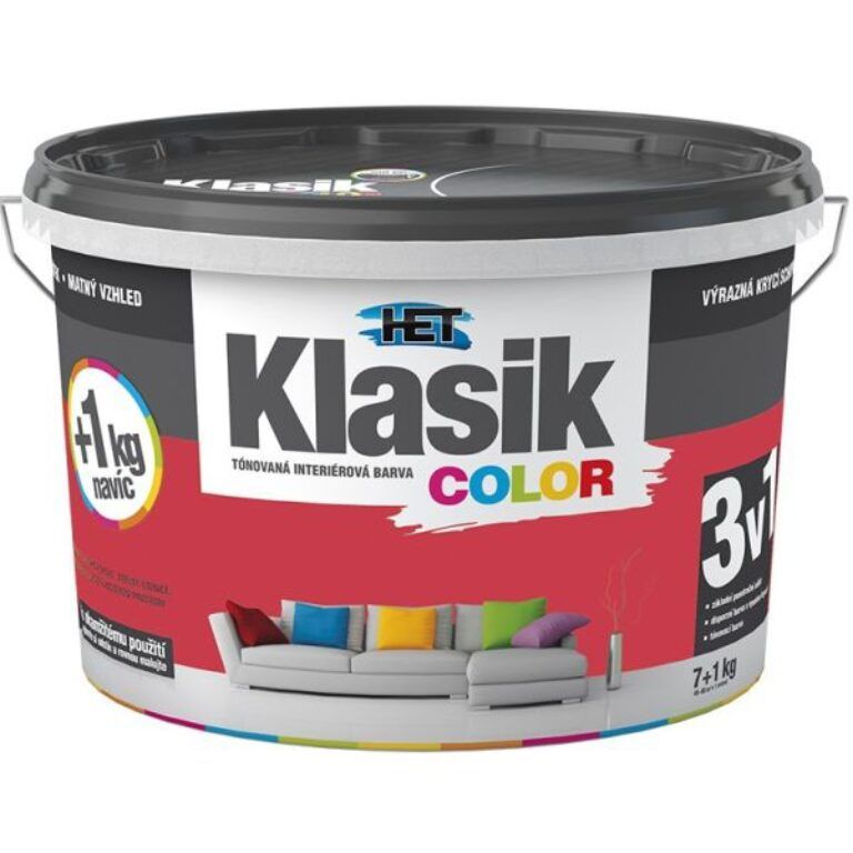 Het Color Klasik červený 7+1kg 0847                          