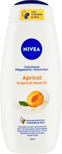 Nivea Apricot & Apricot Seed Oil Pečující sprchový gel, 500 ml