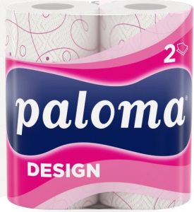 Paloma 2vrstvé papírové utěrky Design, 2 ks, 11 m
