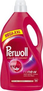 Perwoll prací gel Mega XXL Renew Color 80 praní, 4000 ml