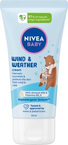 Nivea Baby Wind & Weather krém proti chladu a větru, 50 ml