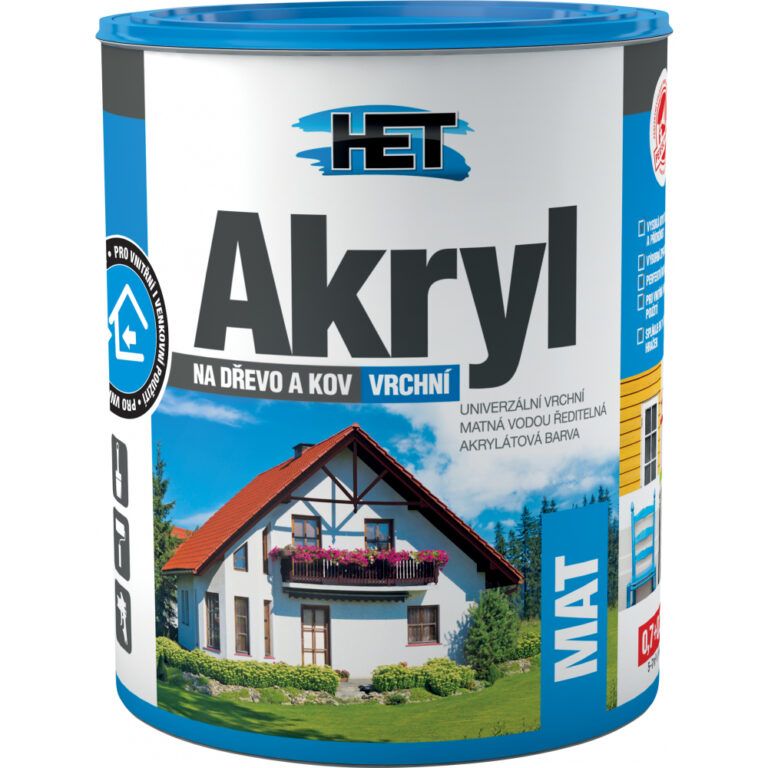 HET Akryl Mat slonová kost 0,7kg                 