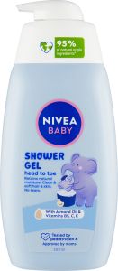 Nivea Baby Sprchový gel pro celé tělo a vlásky, 500 ml