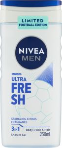 Nivea Men Ultra Fresh sprchový gel, 250 ml