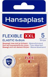 Hansaplast náplasti Flexible Elastic XXL, 5 ks