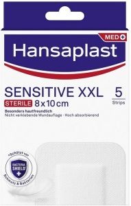 Hansaplast Sensitive XXL elastická náplast, 5 ks