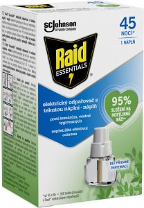 Raid Essentials náhradní náplň do elektrického odpařovače, 21 ml, 45 nocí