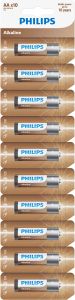 Baterie Philips Alkaline AA 4 ks LR6 Mignon 1,5V