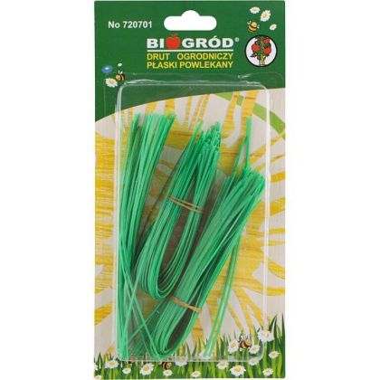 Zahradní drát plochý PVC,stříhaný 15/20/25cm 150ks                          