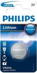 Baterie Philips Lithium 1 ks CR2016 3V
