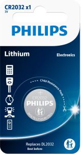 Baterie Philips Lithium CR2032 1 ks 3V