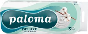 Paloma 3vrstvý toaletní papír Pure White, 10 rolí
