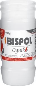 Bispol Ognik litá hřbitovní svíčka, náplň, 120 g