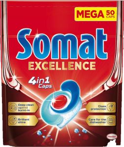 Somat tablety do myčky Excellence 4v1 50 ks
