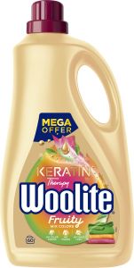 Woolite Keratin Therapy Fruity Mix Colors prací gel, 3,6 l, 60 dávek