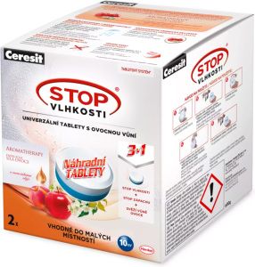 Ceresit Stop Vlhkosti náhradní tablety s ovocnou vůní 2 ks 600g