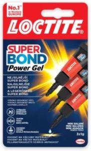 LOCTITE Super Bond Power Gel Mini Trio, 3g