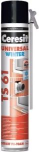 CERESIT TS 61 Zimní trubičková pěna 750ml