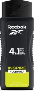 Reebok Men Inspire Your Mind sprchový gel 4v1, 400 ml