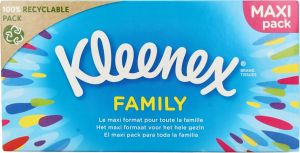 Kleenex Original Family 2vrstvé papírové kapesníčky, 128 ks