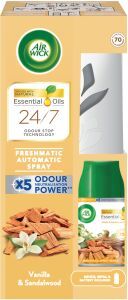 Air Wick FreshMatic Vanilka a Santalové dřevo strojek a náplň, 250 ml