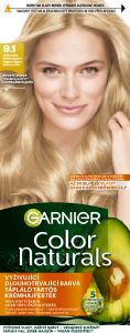 Garnier Color Naturals barva na vlasy, velmi světlá blond 9.1