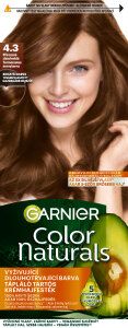 Garnier Color Naturals barva na vlasy, přirozená zlatohnědá 4.3