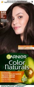 Garnier Color Naturals barva na vlasy, ledová tmavě hnědá 3.12