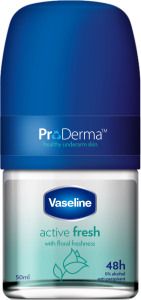 Vaseline Active Fresh antiperspirant roll-on, 50 ml